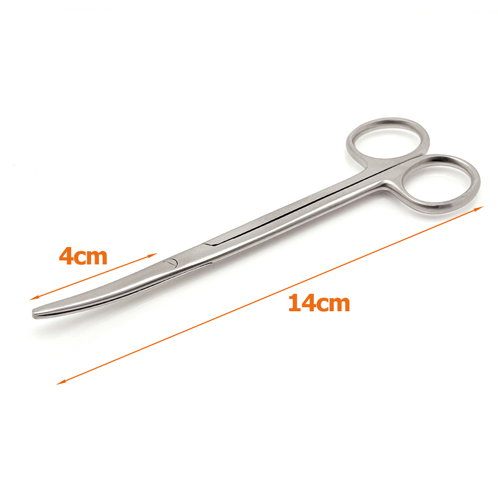 Tesoura métzenbaum tc 14cm cur - Medical Scissors avaliação e preço